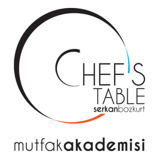 Chef's Table Mutfak Akademisi Logo PNG Vector