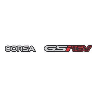 Chevrolet/Opel Corsa GSi 1995 Logo PNG Vector