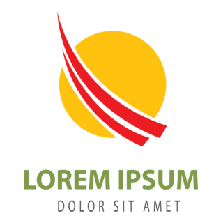 Circle Abstract Shape Logo PNG Vector