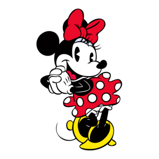 Classic Minnie Mouse Logo PNG Vector