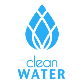 Clean Water Logo PNG Vector