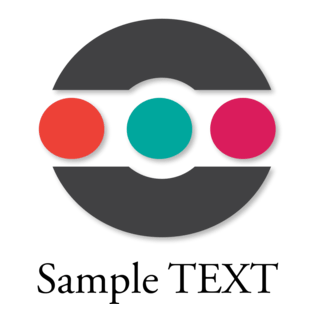 Colorful Balls in the C Letters Logo PNG Vector