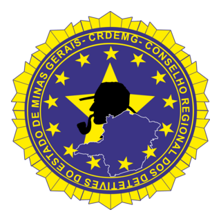 CONSELHO REGIONAL DOS DETETIVES DO ESTADO DE MINAS Logo PNG Vector