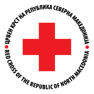 Crven krst na Republika Severna Makedonija Logo PNG Vector