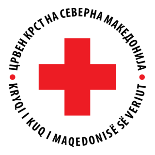 Crven krst na Severna Makedonija Logo PNG Vector