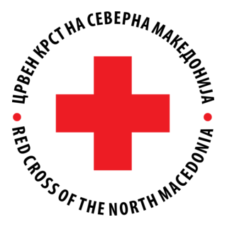 Crven krst na Severna Makedonija Logo PNG Vector