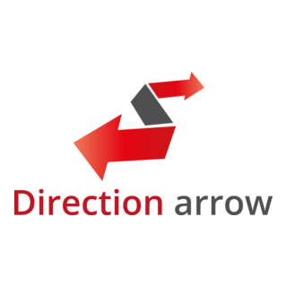 Direction Arrow Logo PNG Vector