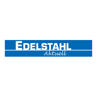 Edelstahl Aktuell Logo PNG Vector