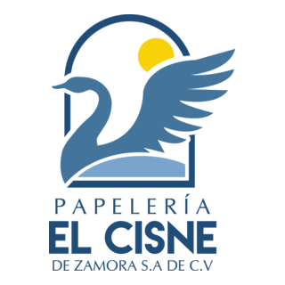El Cisne Papeleria Logo PNG Vector
