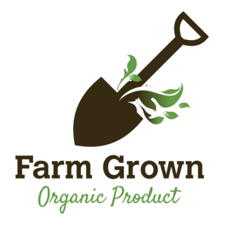 Farm Grown Logo PNG Vector