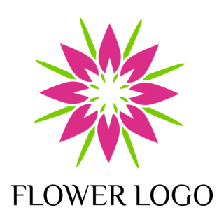 Flower Logo PNG Vector