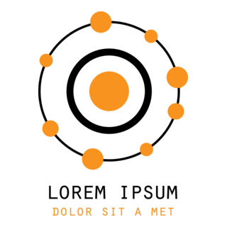 Galaxy Dots Logo PNG Vector