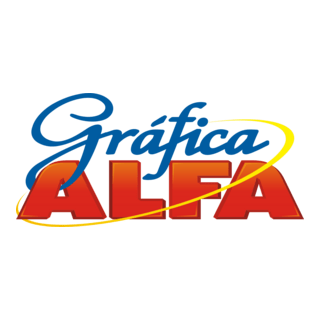 Gráfica Alfa Logo PNG Vector