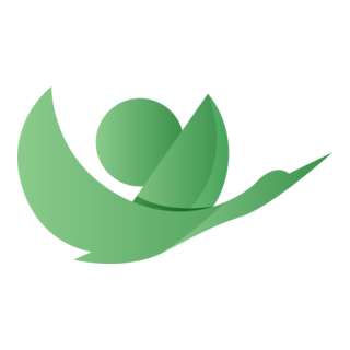 Green Bird Logo PNG Vector