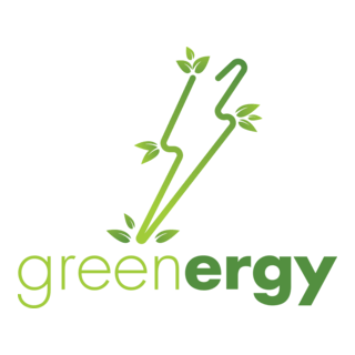 Green Energy Logo PNG Vector