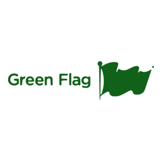 Green Flag Logo PNG Vector