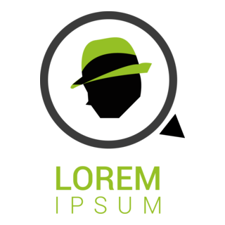 Green Hat Logo PNG Vector