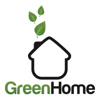 Green Home Logo PNG Vector