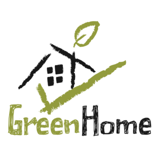 Green Home Logo PNG Vector