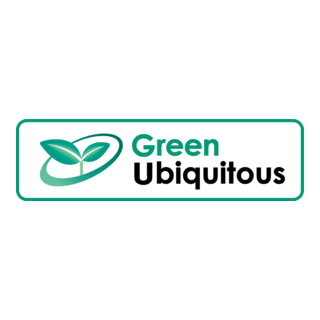 Green Ubiquitous Logo PNG Vector