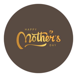 Happy Mother's Day Logo PNG Vector