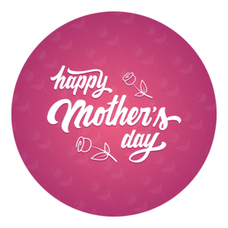 Happy Mother's Day Logo PNG Vector