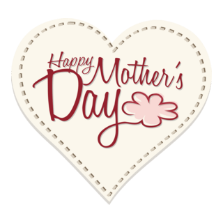 Happy Mother's Day Logo PNG Vector
