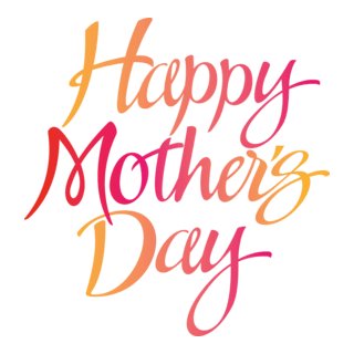 Happy Mother's Day Logo PNG Vector