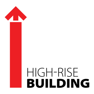 High-Rise Building Logo PNG Vector