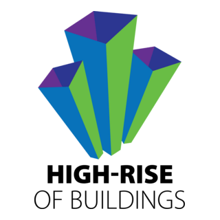 HIGH-RISE OF BUILDINGS Logo PNG Vector