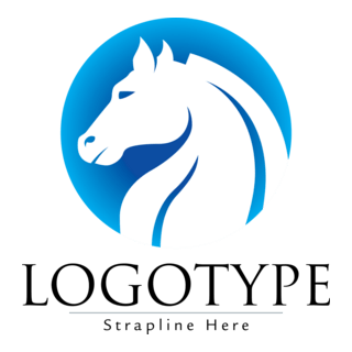 Horse Logo PNG Vector