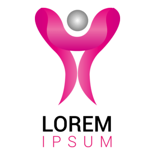 Human Silhouette Logo PNG Vector