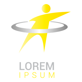 Human Silhouette Logo PNG Vector