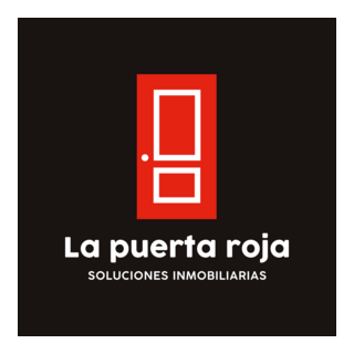 Inmobiliaria La Puerta Roja Logo PNG Vector