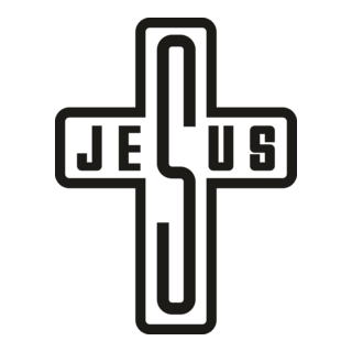 Jesus Cross Logo PNG Vector