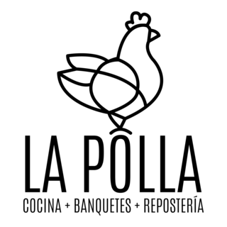 La polla Comida Logo PNG Vector