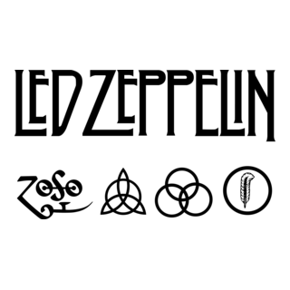 LED ZEPPELIN Logo PNG Vector