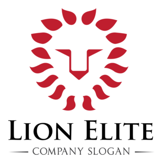 Lion Elite Logo PNG Vector
