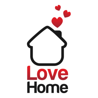Love Home Logo PNG Vector