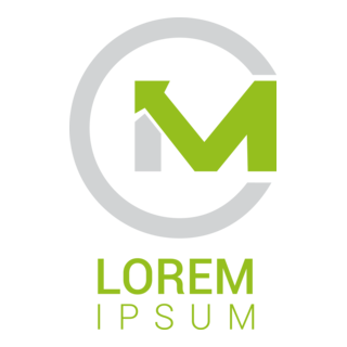 M Letter Logo PNG Vector