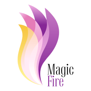 Magic Fire Logo PNG Vector