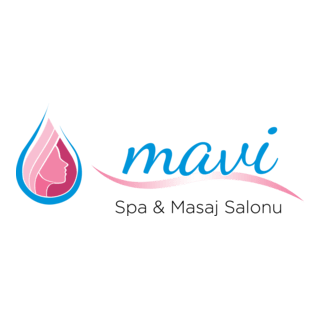 Mavi SPA Masaj Salonu Logo PNG Vector