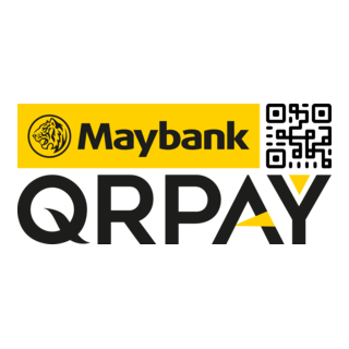 Maybank Qpray Logo PNG Vector