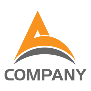 Modern A Letter Logo PNG Vector