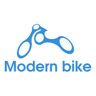 Modern Bike Logo PNG Vector