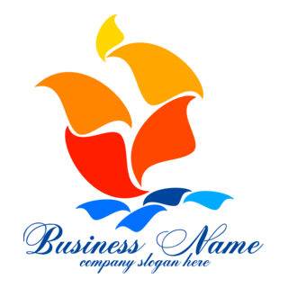 Modern Business Shape Logo PNG Vector