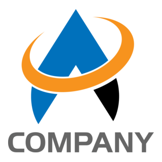 Modern Letter A Logo PNG Vector