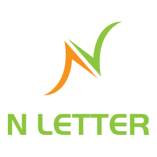 Modern N Letter Logo PNG Vector
