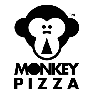 monkey pizza Logo PNG Vector