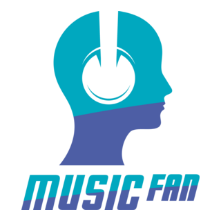 Music Fan Logo PNG Vector